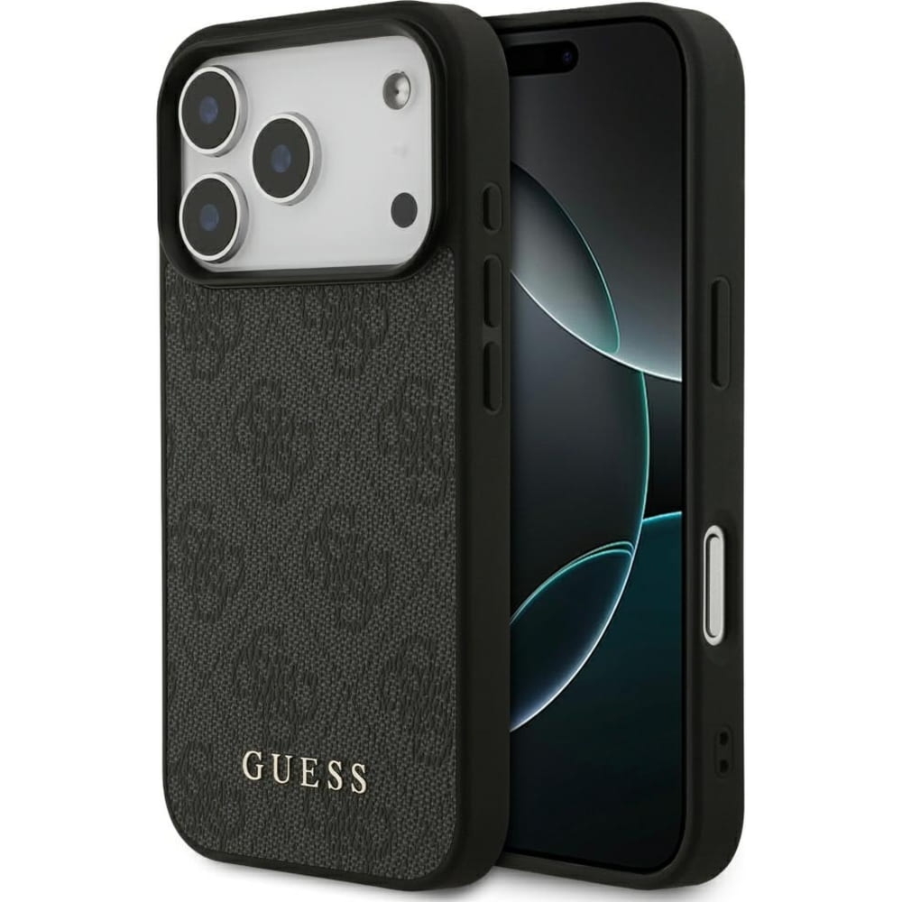 Etui Guess Hardcase 4G Classic do iPhone 18 Pro / 17 Pro, czarne