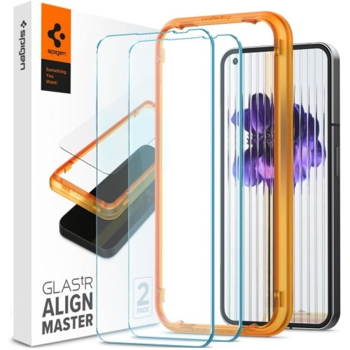 Image of Szkło do etui Spigen Glas.tR Slim AM 2-Pack do Nothing Phone 1