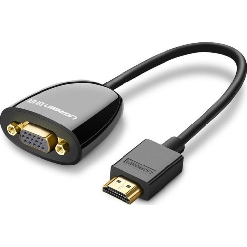 Image of Adapter, przejściówka Ugreen HDMI do VGA Ugreen, czarny