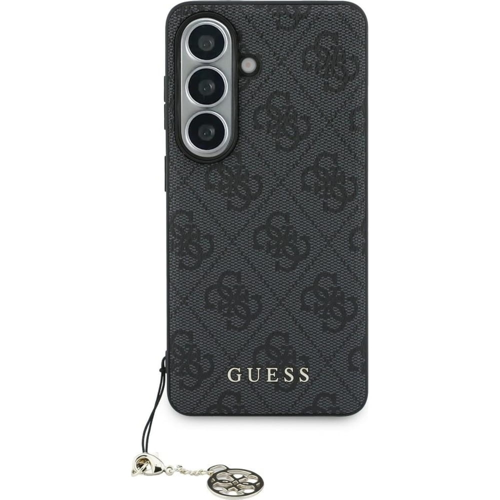 Etui Guess Charms Collection MagSafe Classic Logo with Charm do Galaxy S26, czarne
