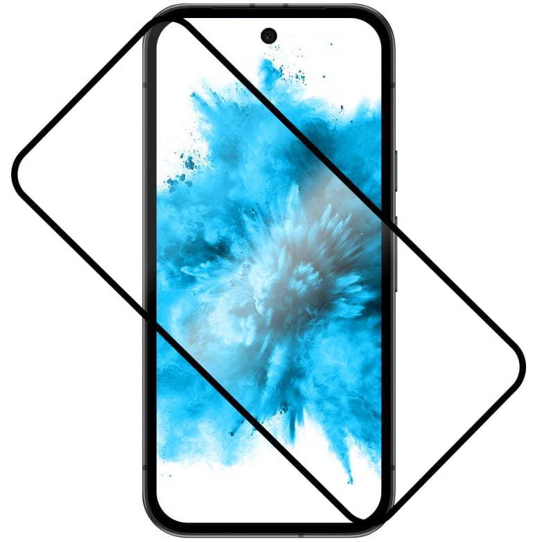 Image of Szkło hartowane Fixed Full Cover 2.5D Tempered Glass do Google Pixel 9a, czarna ramka