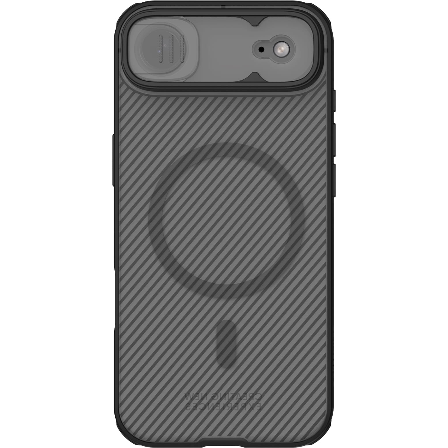 Etui Nillkin CamShield Pro Magnetic do iPhone Air do MagSafe, półprzezroczysto-czarne