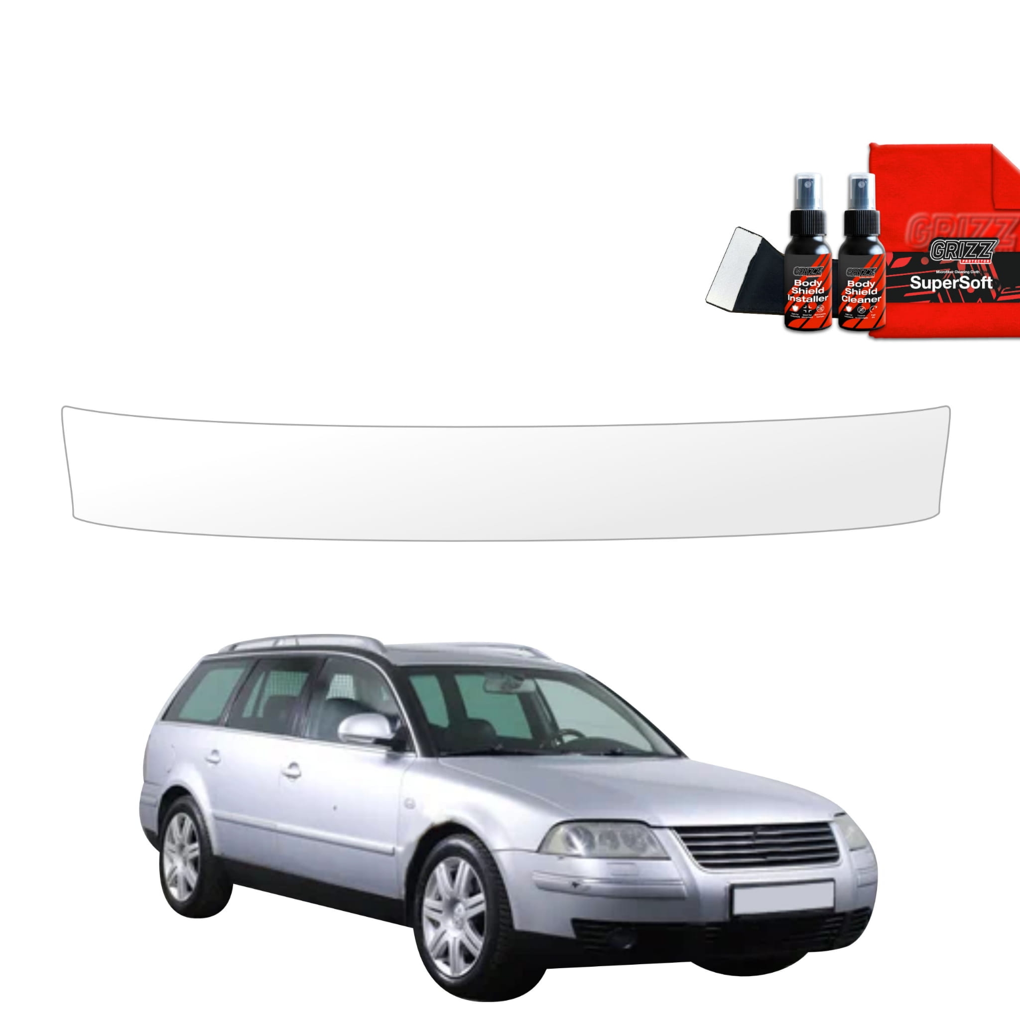 Folia ochronna na próg bagażnika Grizz Protector do Volkswagen Passat B5 Variant Facelifting (2000-2005)