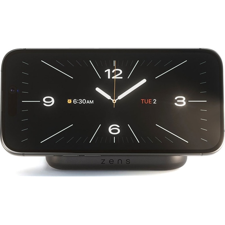 Magnetyczna ładowarka bezprzewodowa Qi2 15W ZENS Nightstand Charger, czarna