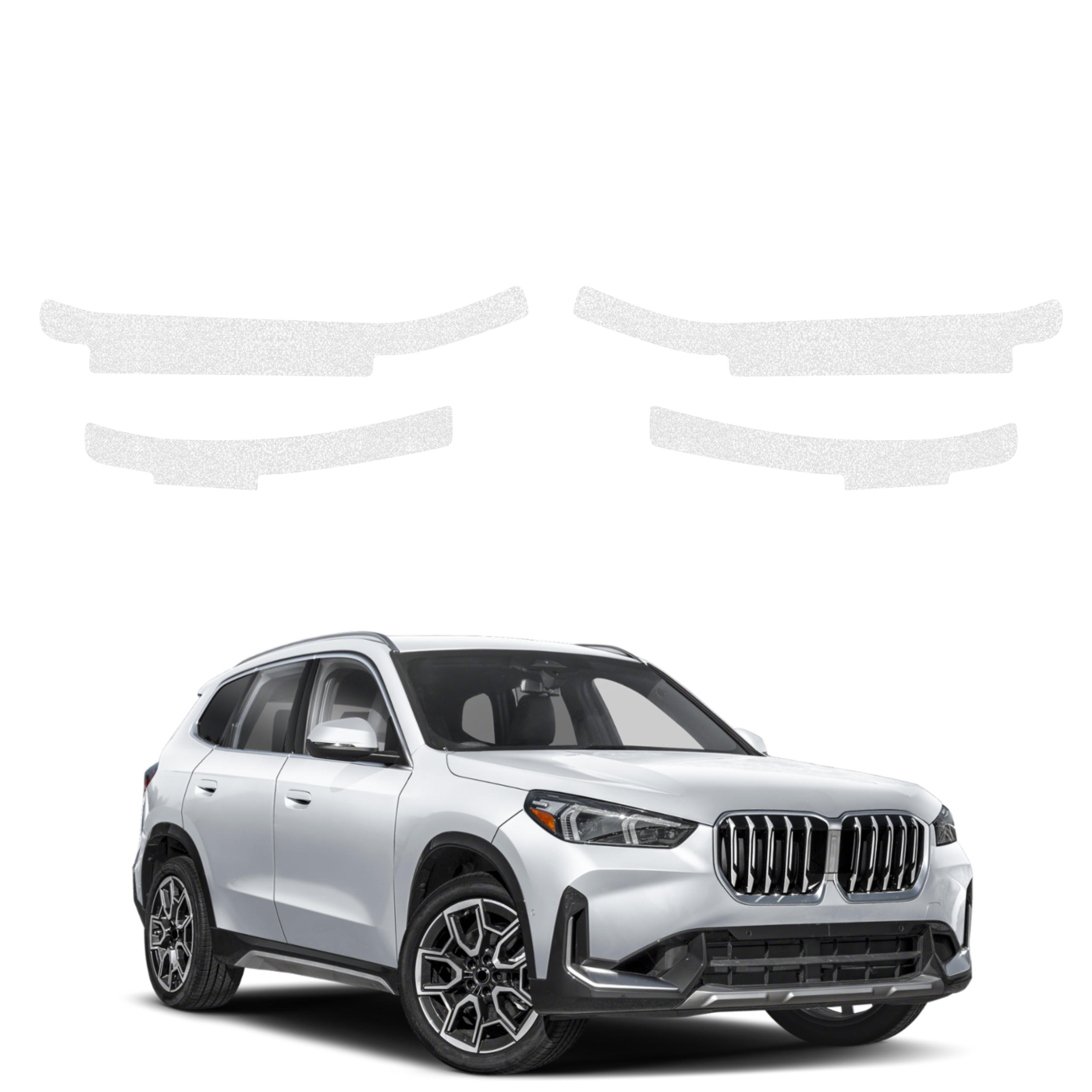 4w1 Bezbarwna powłoka techniczna Grizz Protector na progi BMW X1 (2023-2026)