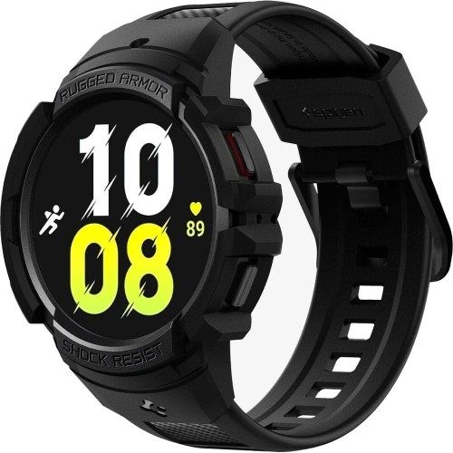 Image of Etui z paskiem Spigen Rugged Armor Pro do Galaxy Watch 5/4 44 mm, czarne