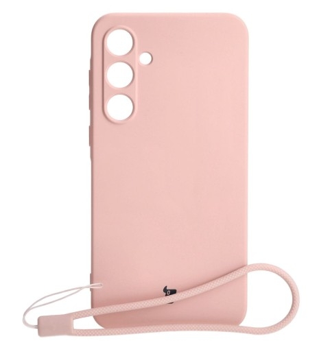 Image of Etui Bizon Case Silicone do Galaxy A35 5G, jasnoróżowe