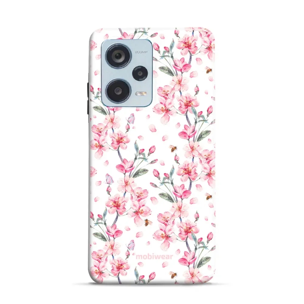Etui ochronne do Xiaomi Redmi Note 12 Pro+ 5G, Mobiwear Elite Pro, japoński bukiet