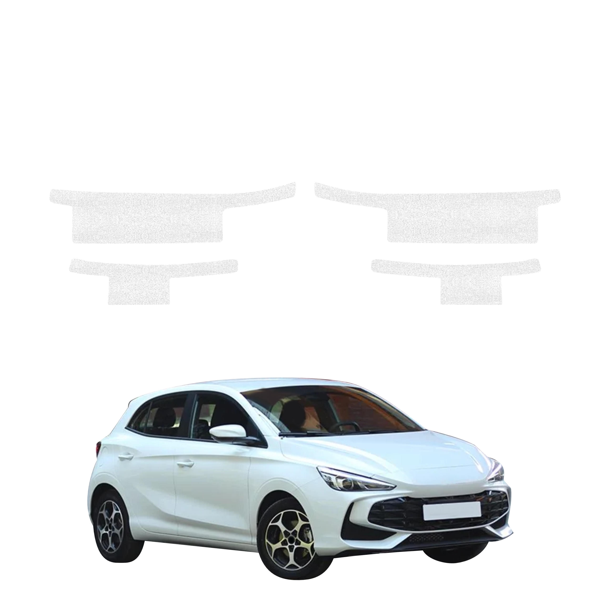 4w1 Biała powłoka techniczna Grizz Protector na progi MG 3 (2024-2026)