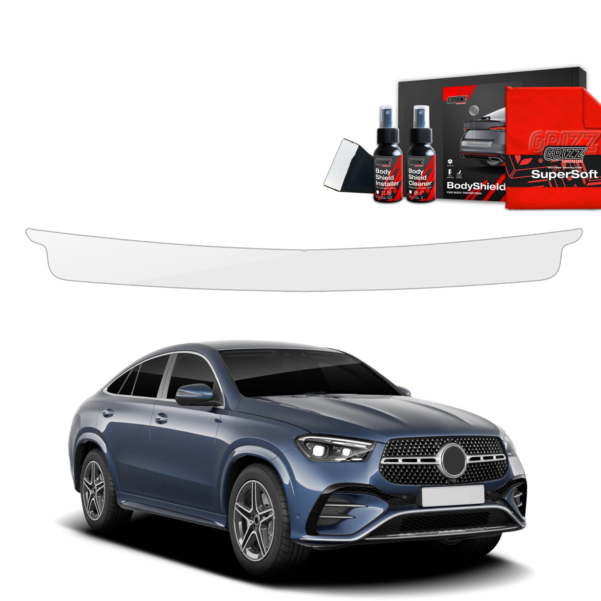 Folia ochronna Grizz Protector na próg bagażnika do Mercedes GLE 450d (2023-2026)