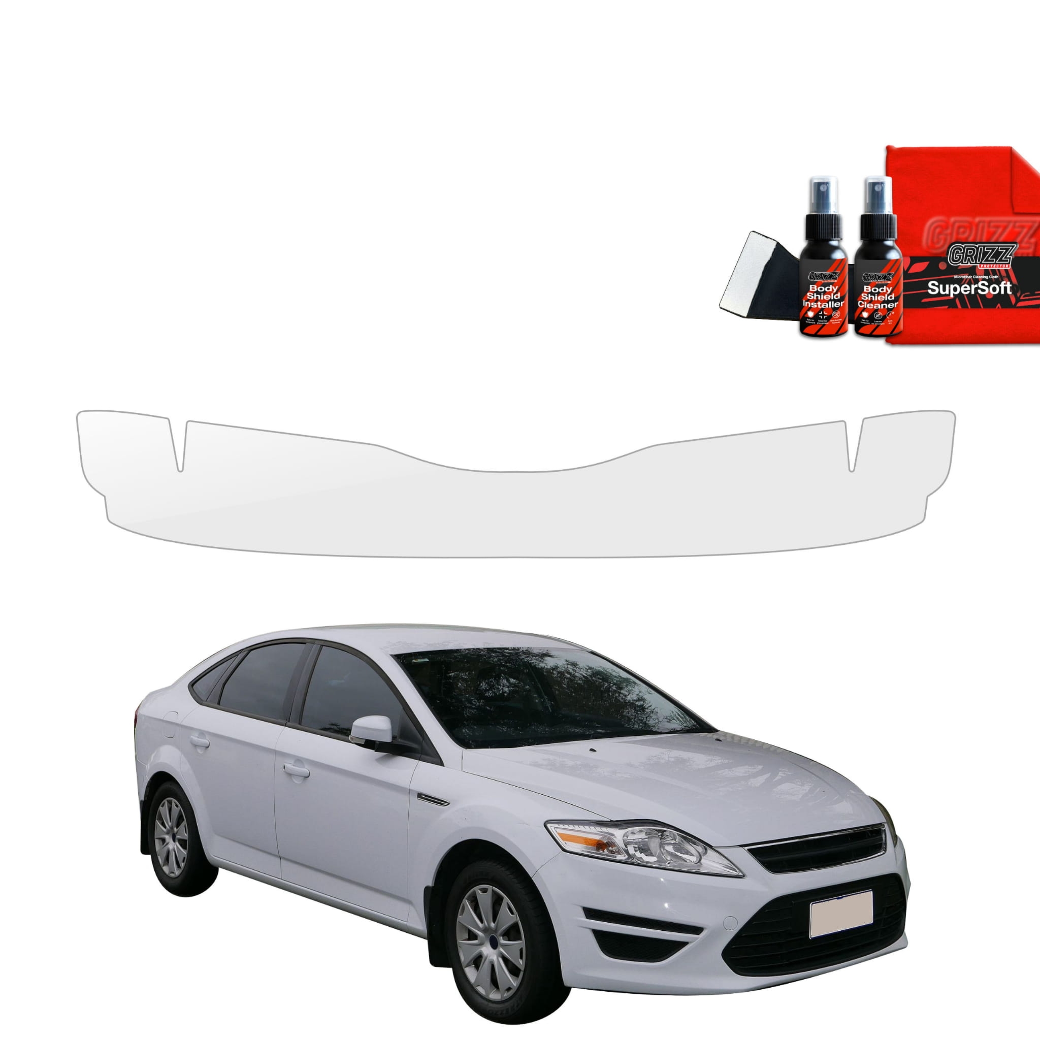 Folia ochronna na próg bagażnika Grizz Protector do Ford Mondeo Mk4 (2010-2014)
