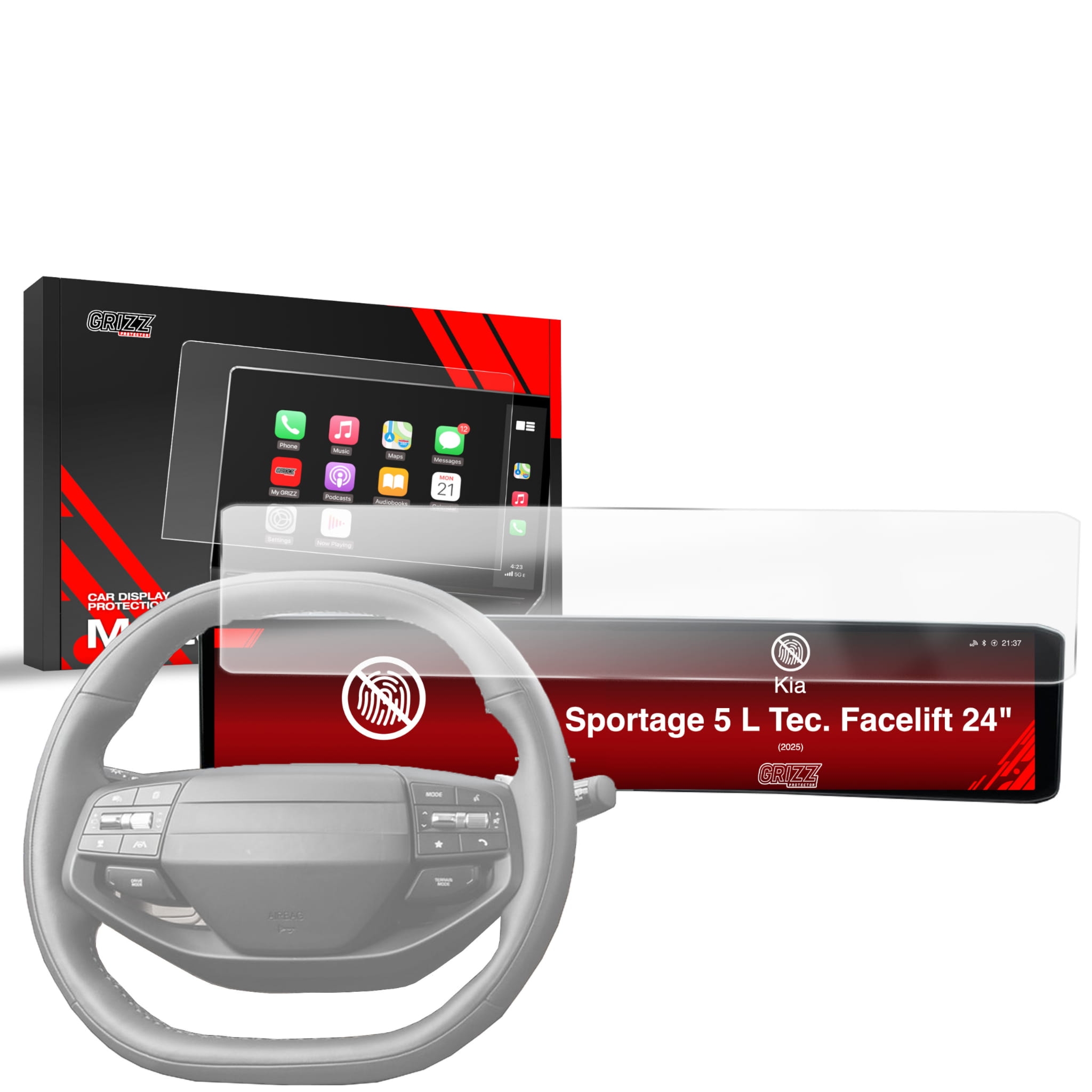 Folia matowa Grizz Protector do Kia Sportage 5 L Tec. Facelift 24″ (2025-2026)