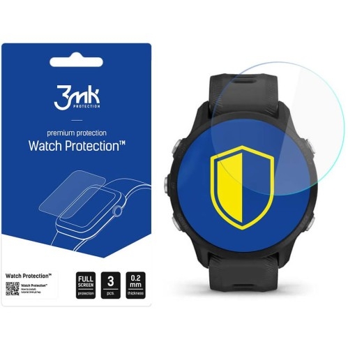 Image of Szkło hybrydowe 3mk Watch Protection do Garmin Forerunner 955, 3 sztuki