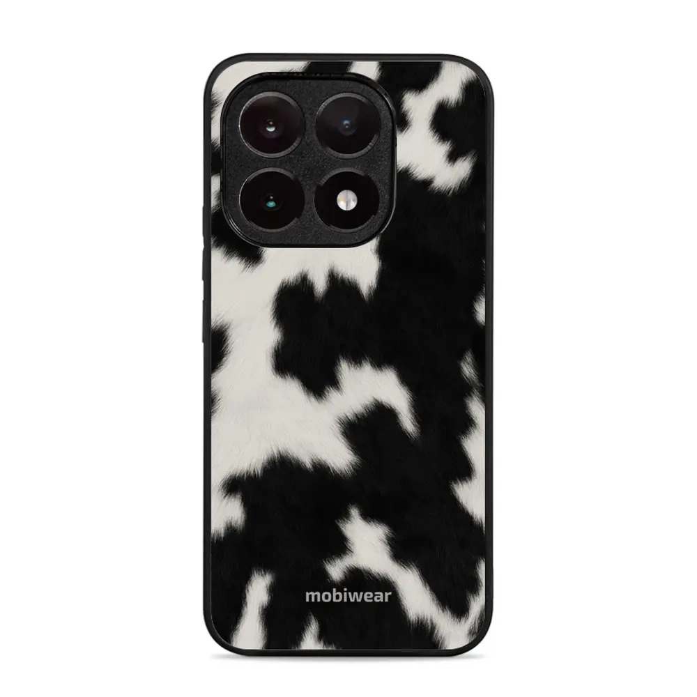 Etui ochronne do Xiaomi 15T, Mobiwear Glossy Case, krowie futerko