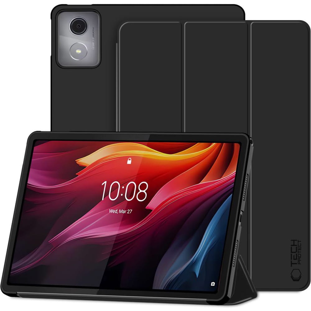 Image of Etui Tech-Protect SmartCase do Lenovo Tab K11 Plus 11.5", czarne