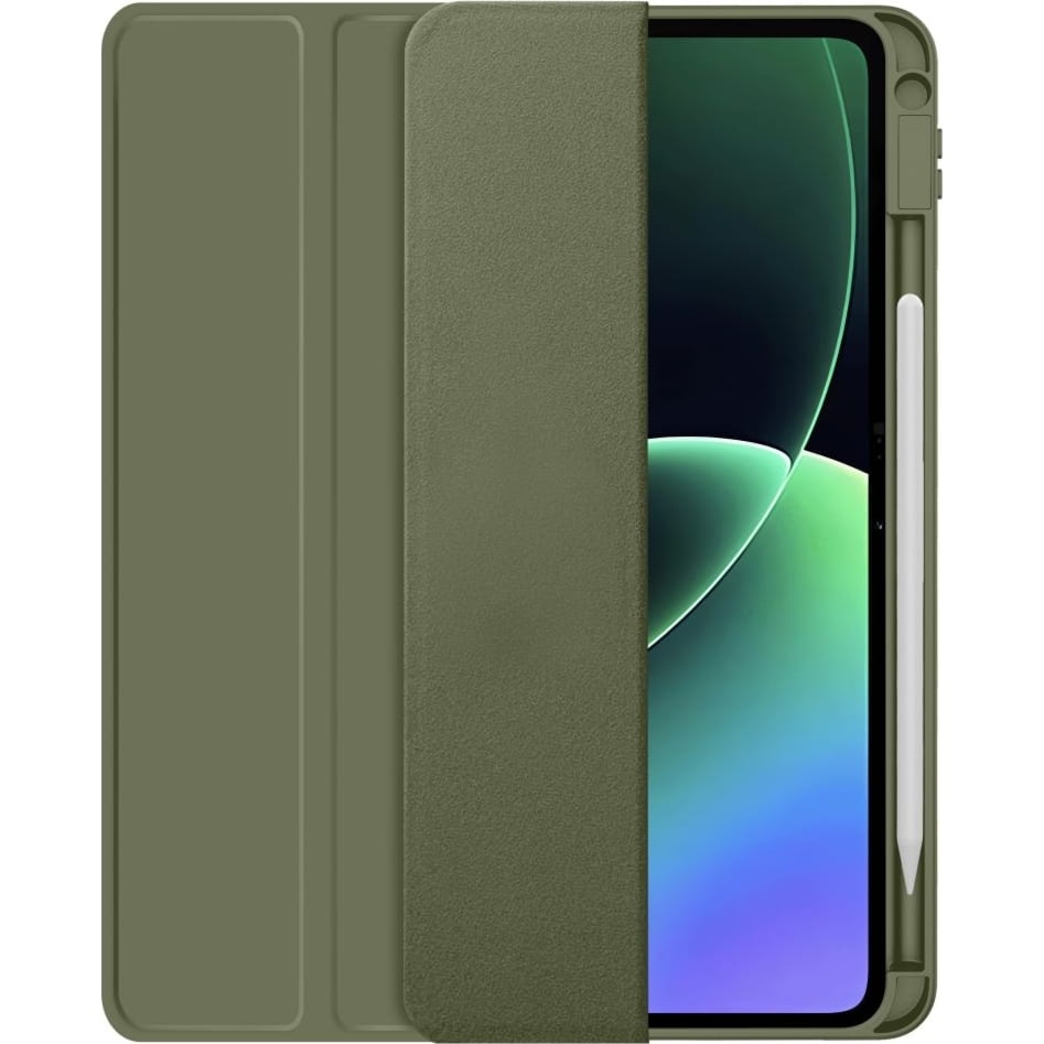 Etui z klapką Tech-Protect SC Pen do Xiaomi Pad 8 / 8 Pro / 7 / 7 Pro, zielone