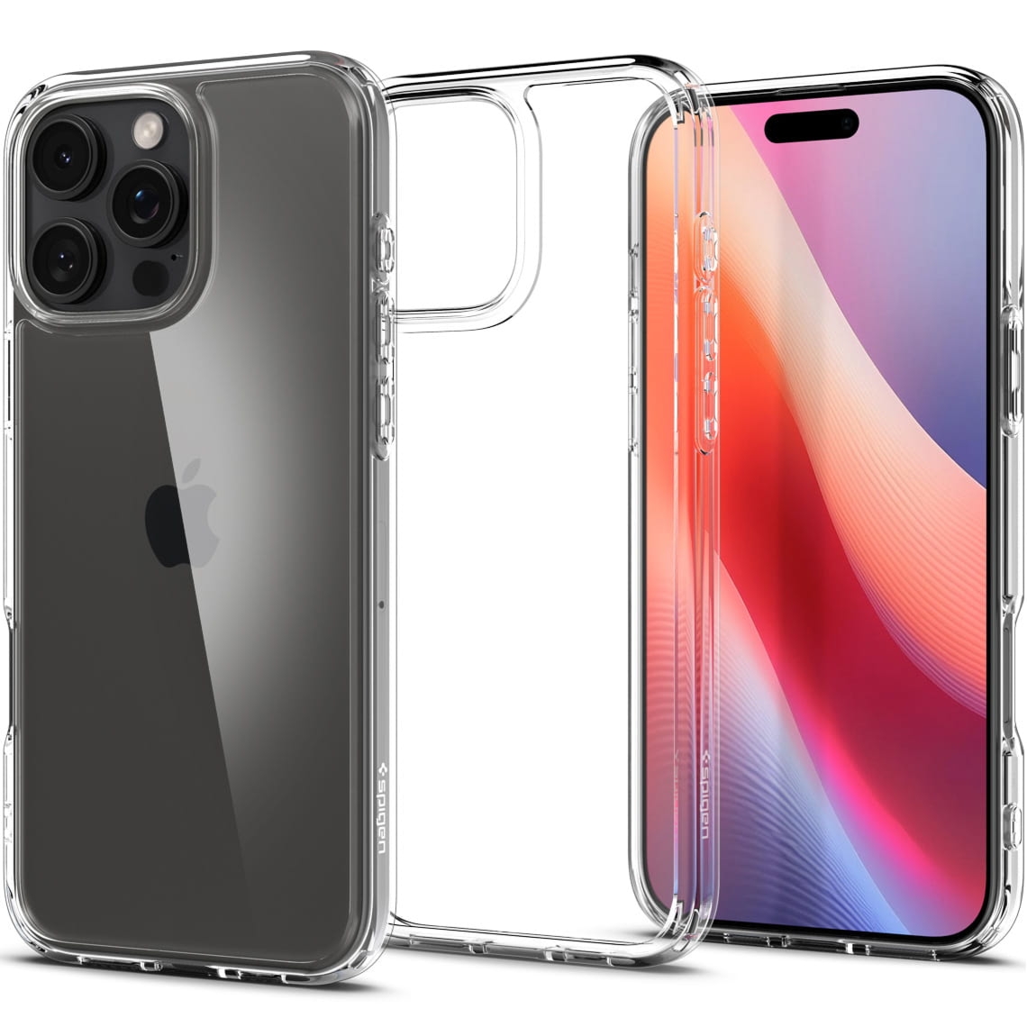 OUTLET: Etui Spigen Ultra Hybrid do iPhone 16 Pro, przezroczyste