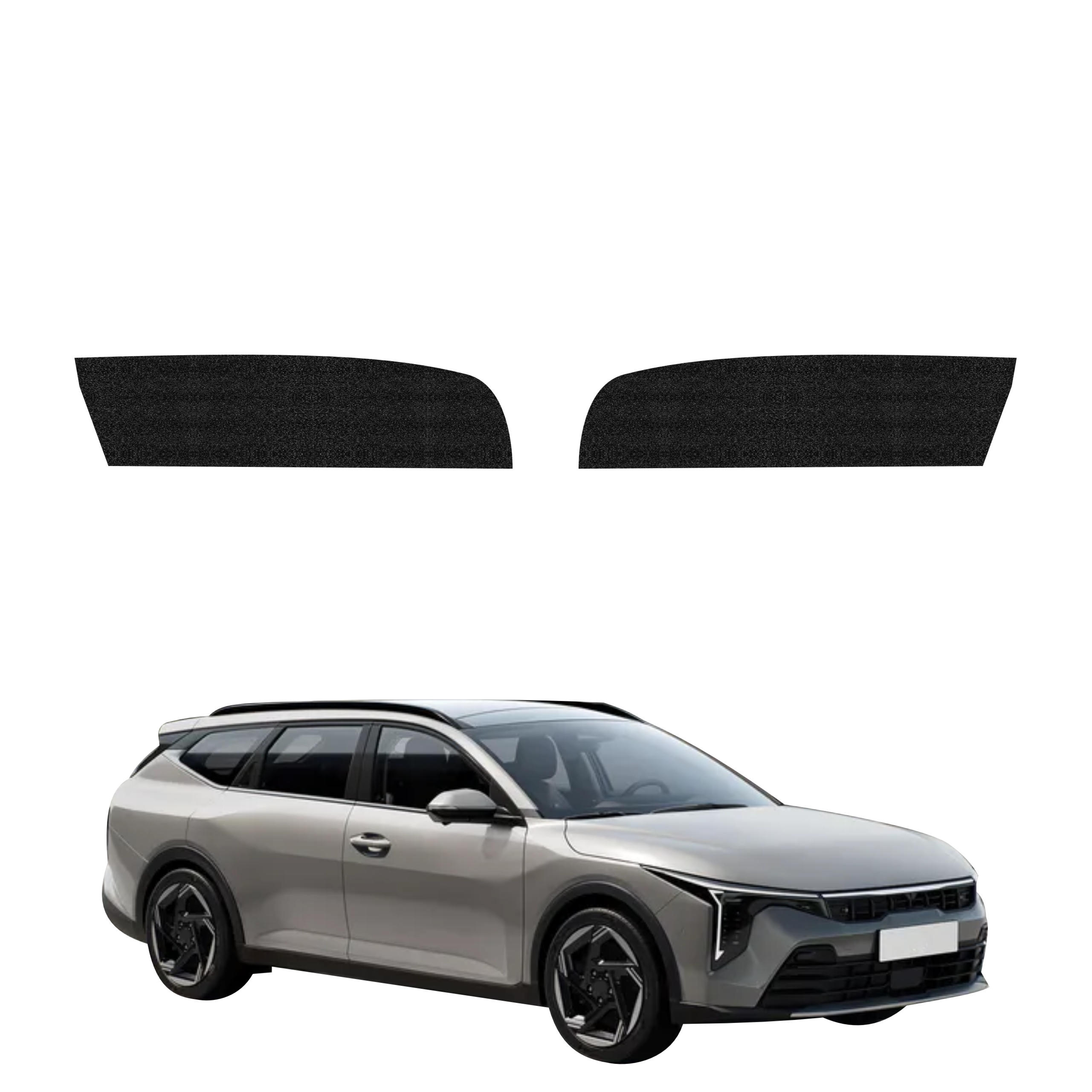 2w1 Czarna powłoka techniczna Grizz Protector na próg bagażnika Kia K4 Kombi (2026)