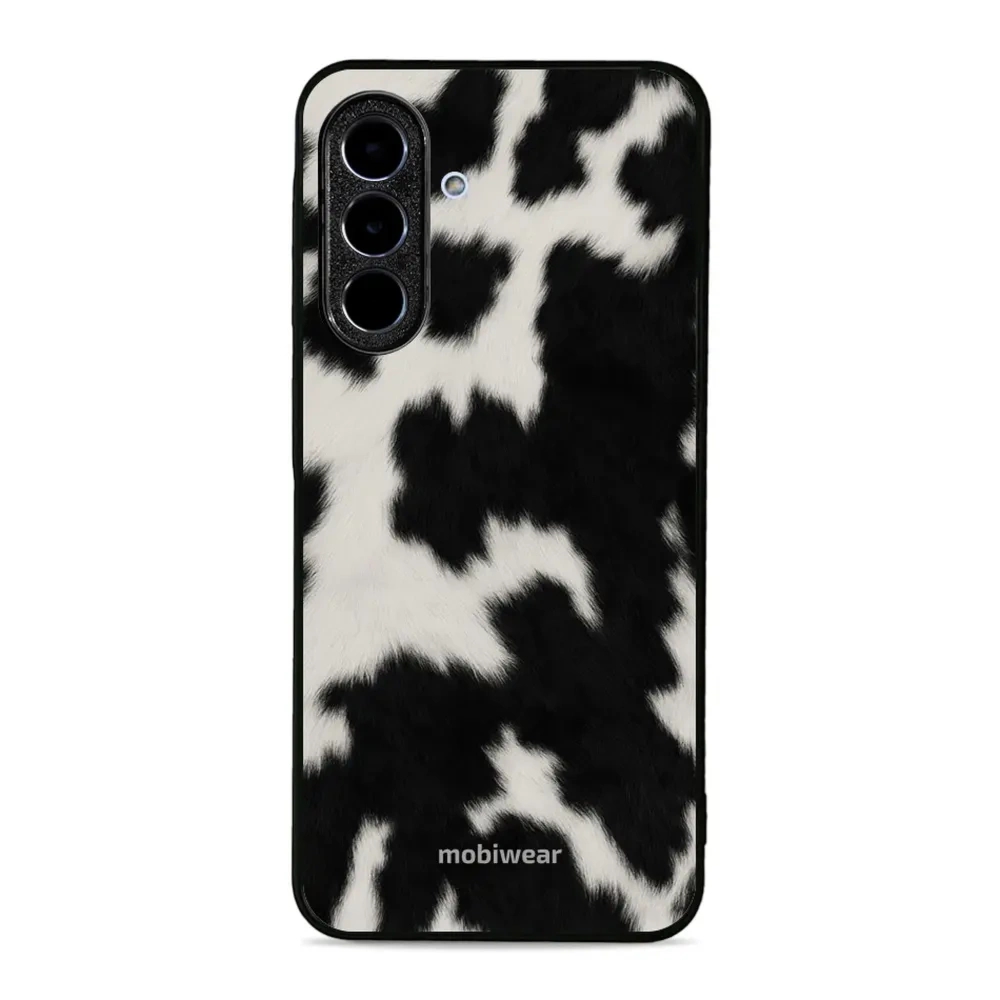 Etui ochronne do Galaxy A26 5G, Mobiwear Glossy Case, krowie futerko