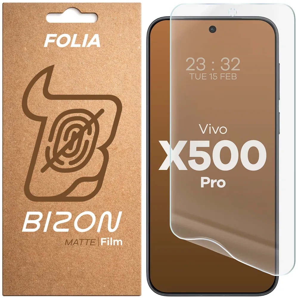 Folia matowa Bizon Film Matte do Vivo X500 Pro, 1 sztuka