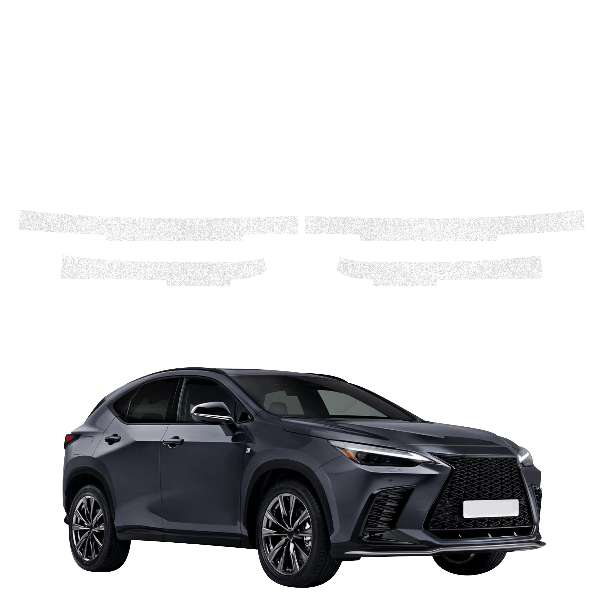 4w1 Bezbarwna powłoka techniczna Grizz Protector na progi Lexus NX 350h (2021-2023)