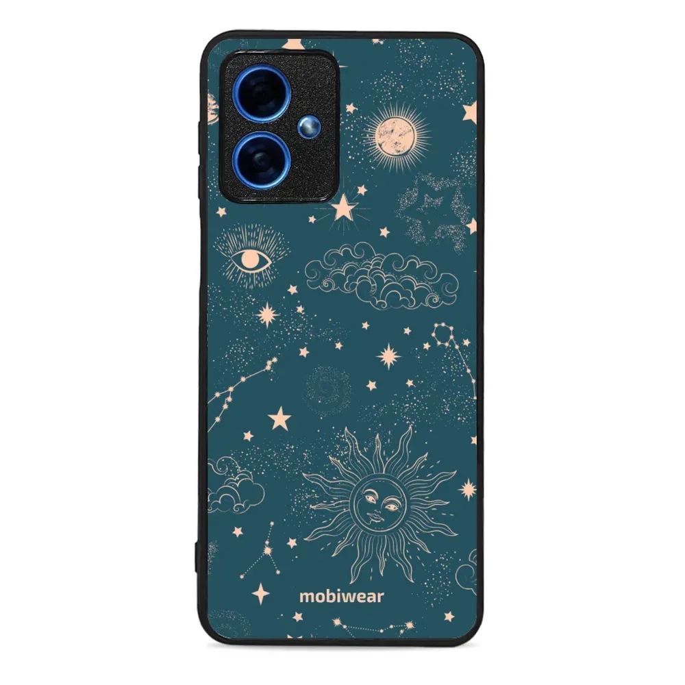 Etui ochronne do Motorola Moto G54 5G, Mobiwear Glossy Case, astralny pył