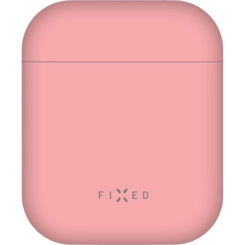 Image of Etui Fixed Silky do Apple AirPods, różowe