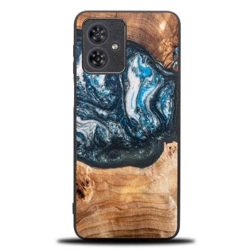 Image of Drewniane etui do Motorola Moto G54 5G, Bewood Unique Planets Ziemia