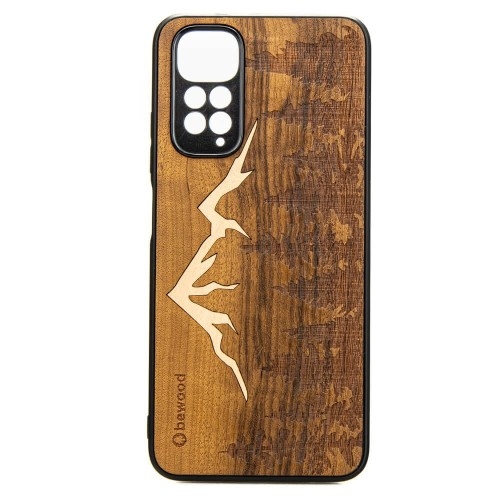 Image of Drewniane etui Bewood do Xiaomi Redmi Note 11 / 11S GÓRY IMBUIA