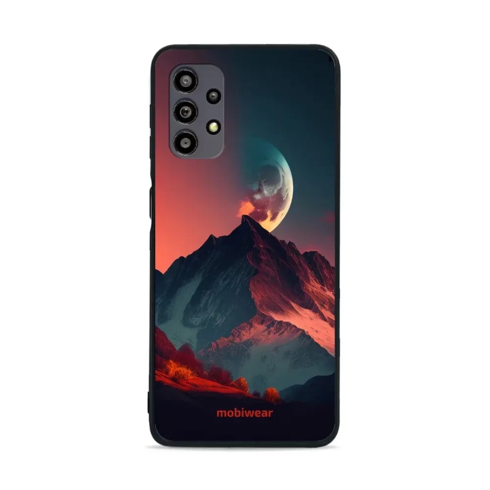 Etui ochronne do Galaxy A32 5G, Mobiwear Glossy Case, górski zmierzch