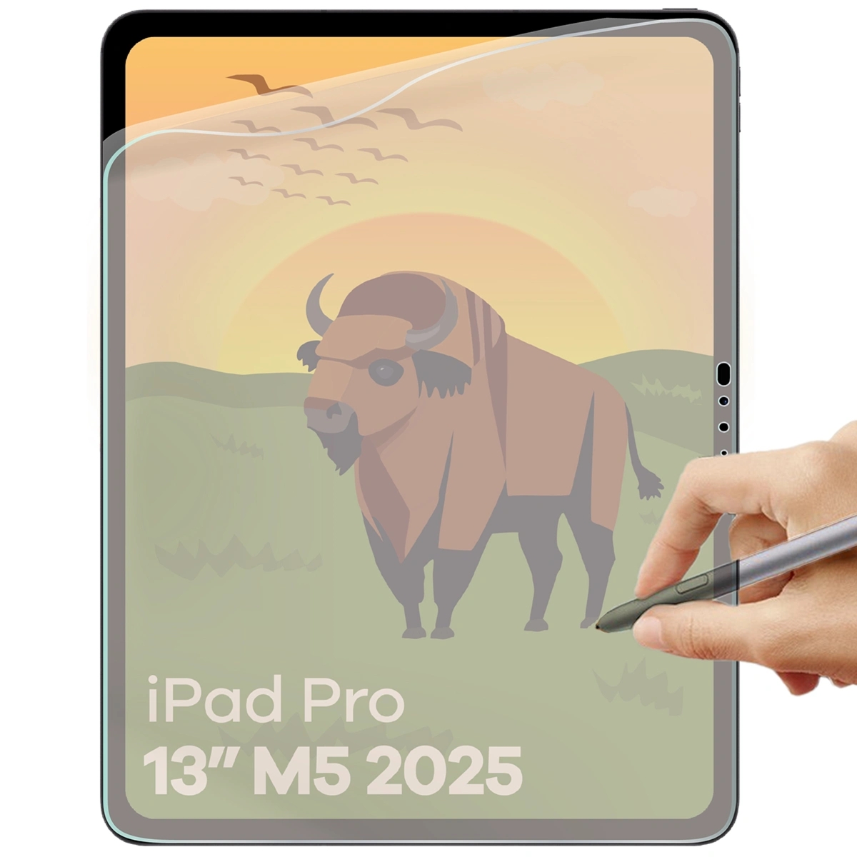 Folia matowa Bizon Tab Film Sun do Apple iPad Pro 13″ M5 2025, 1 sztuka