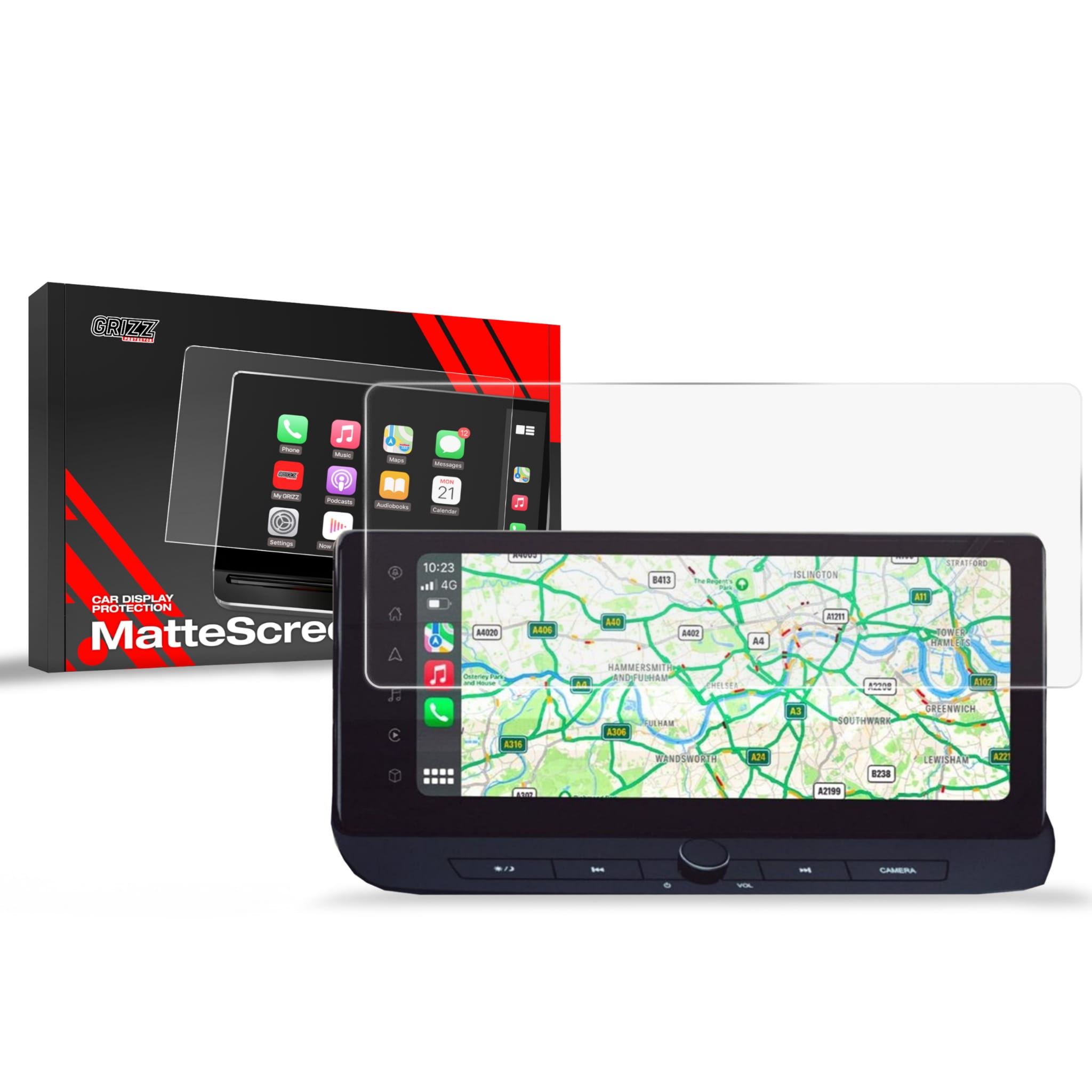 Folia matowa Grizz Protector do Mitsubishi Outlander 12,3″ (2024-2026)