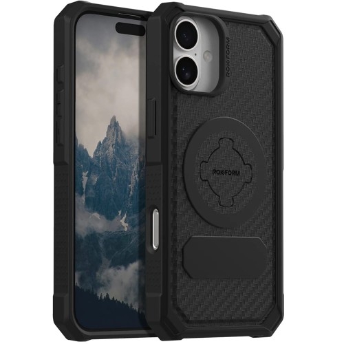 Image of Etui Rokform Rugged do iPhone 16 Plus, czarne