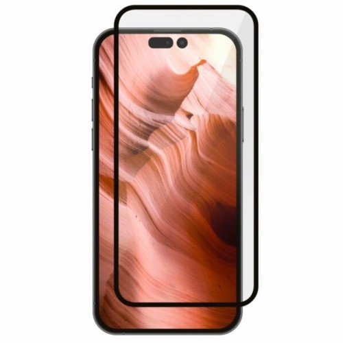 Image of Szkło hartowane Fixed Armor Full Cover 2.5D Tempered Glass do iPhone 14 Pro Max, z czarną ramką