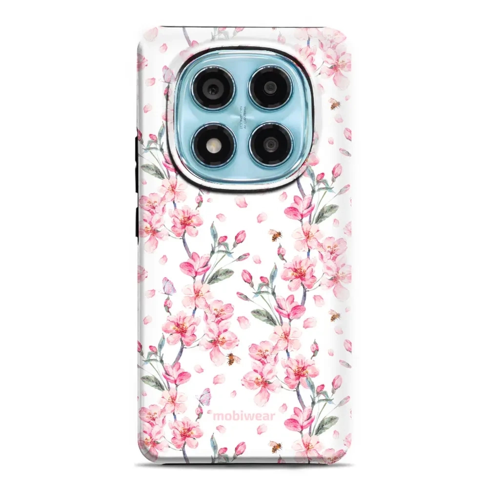 Etui ochronne do Xiaomi Redmi Note 14 Pro 5G, Mobiwear Elite Pro, japoński bukiet