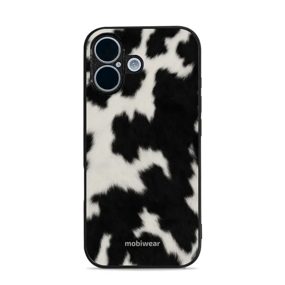 Etui ochronne do iPhone 17, Mobiwear Glossy Case, krowie futerko
