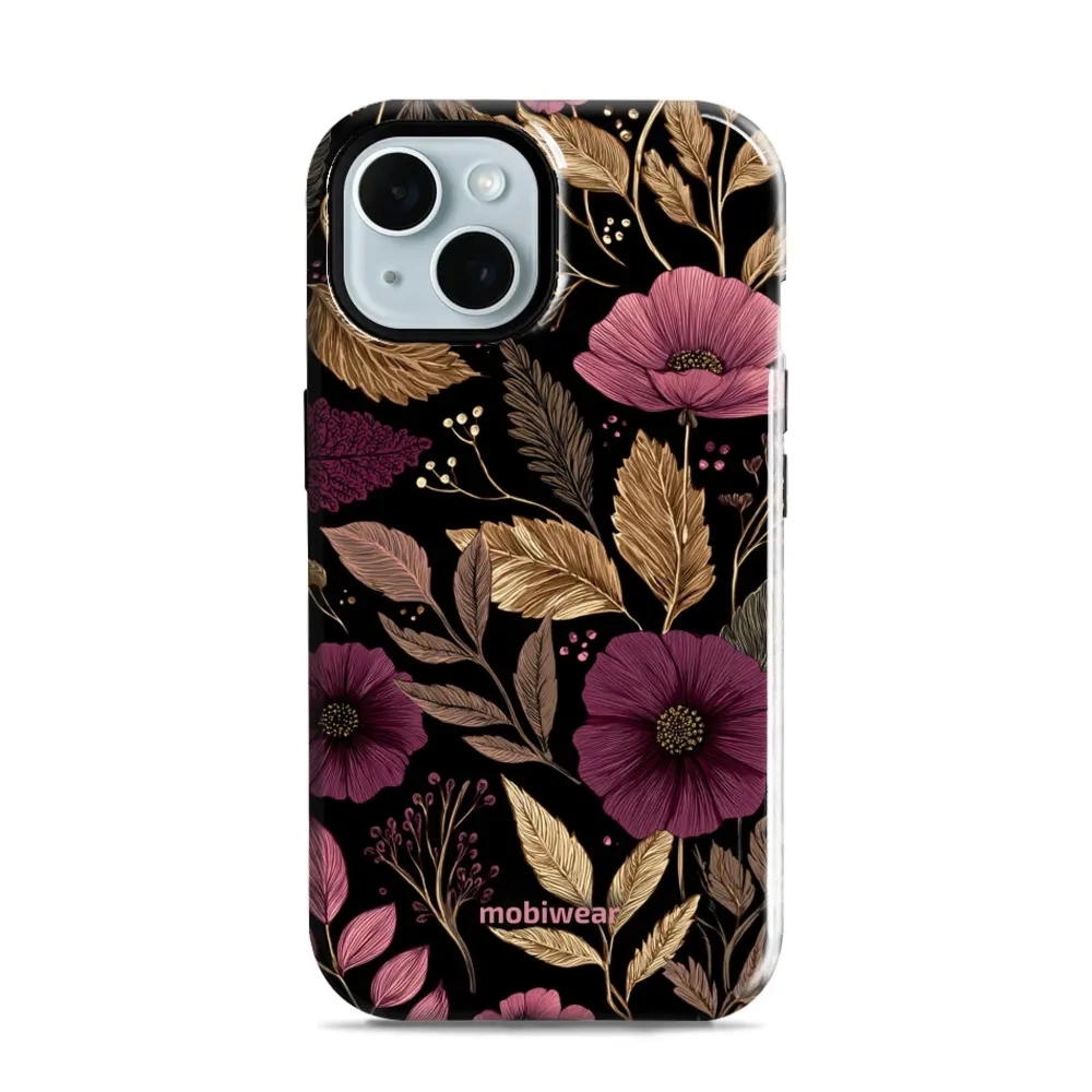 Etui ochronne do iPhone 15, Mobiwear Elite Pro, jesień glamour