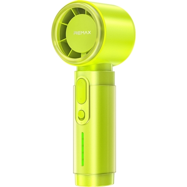 Wiatrak podręczny, wentylator, wiatraczek Remax Handheld Fan RS-SF23, zielony