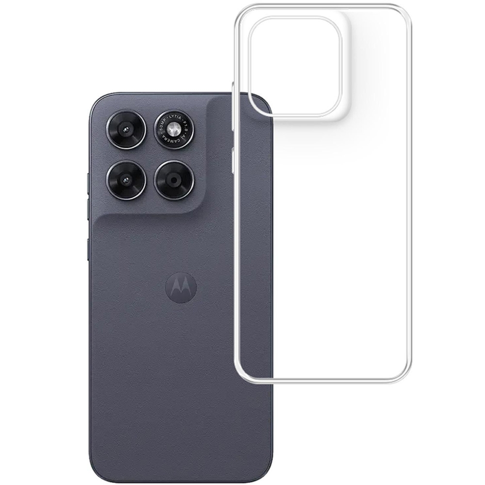 Etui 3mk Clear Case do Motorola Moto G67 5G, przezroczyste