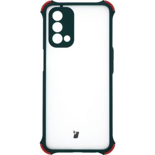 Image of Etui Bizon Case AntiShock Hybrid do Oppo A93 5G / OnePlus Nord N200 5G, ciemnozielone