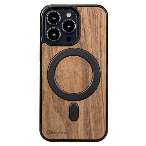 Image of Drewniane etui do iPhone 13 Pro, Bewood Orzech Amerykański MagSafe