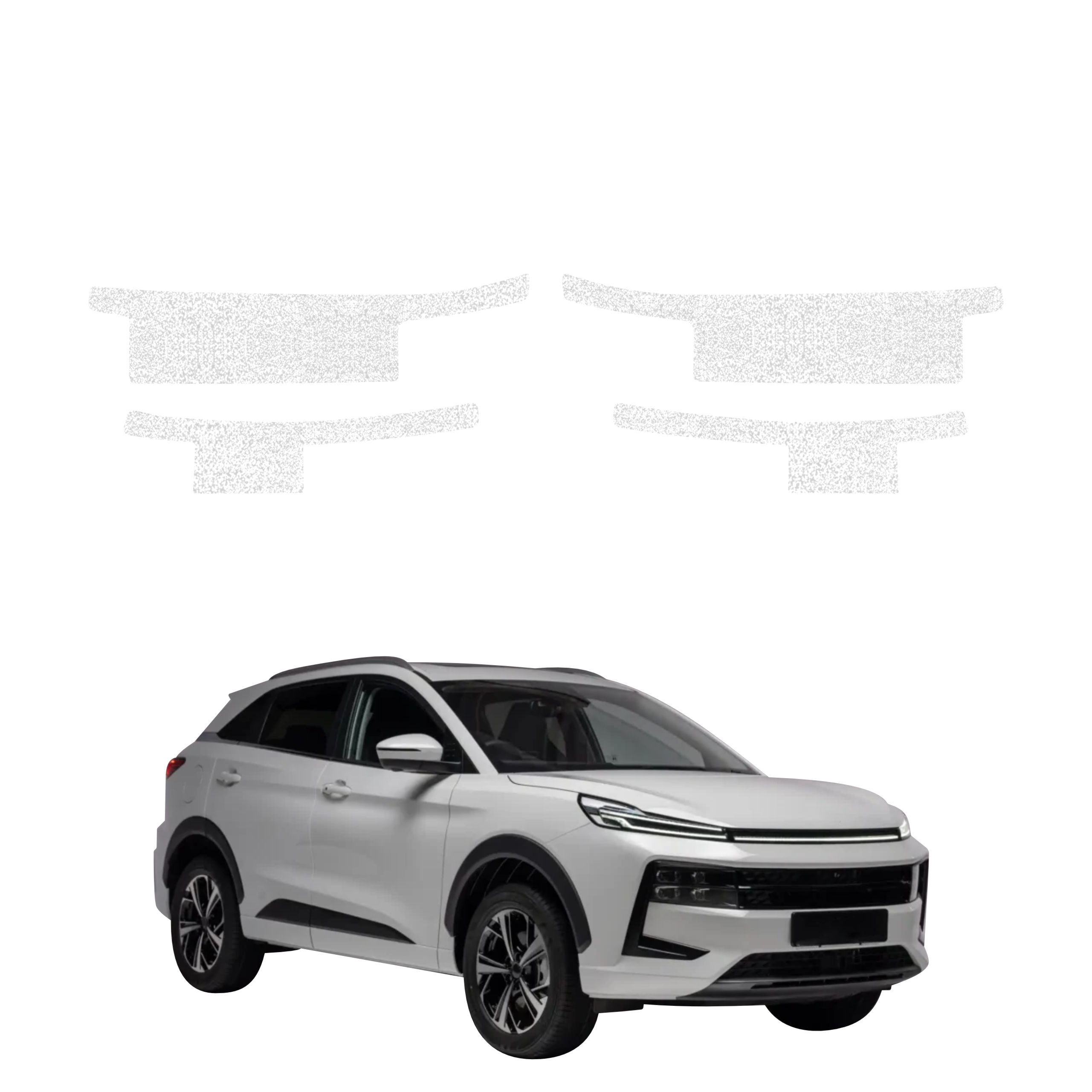 4w1 Biała powłoka techniczna Grizz Protector na progi JAC JS6 (2026)