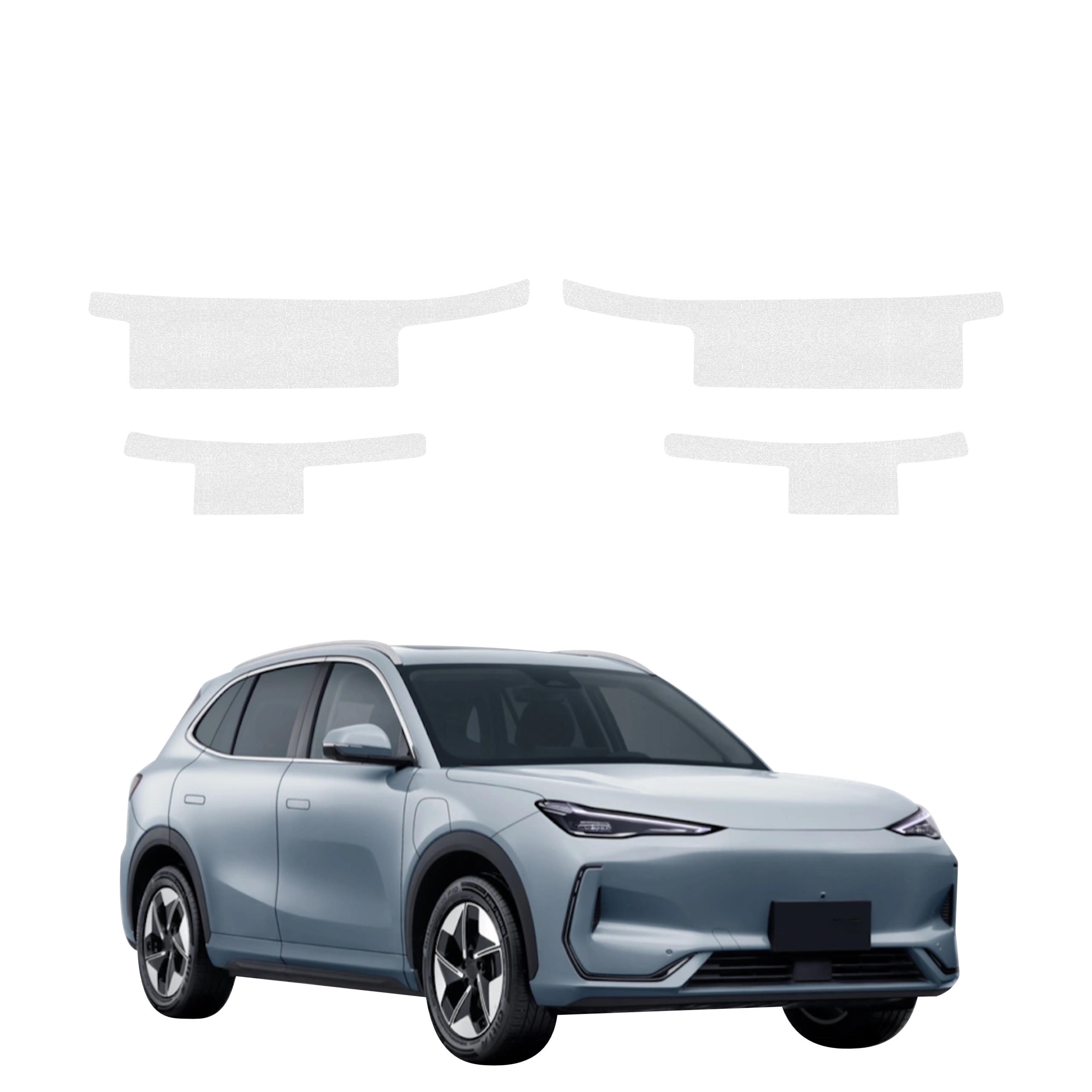 4w1 Bezbarwna powłoka techniczna Grizz Protector na progi Geely EX5 (2025-2026)