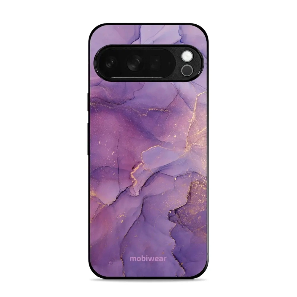 Etui ochronne do Pixel 10 Pro XL, Mobiwear Glossy Case, fioletowe