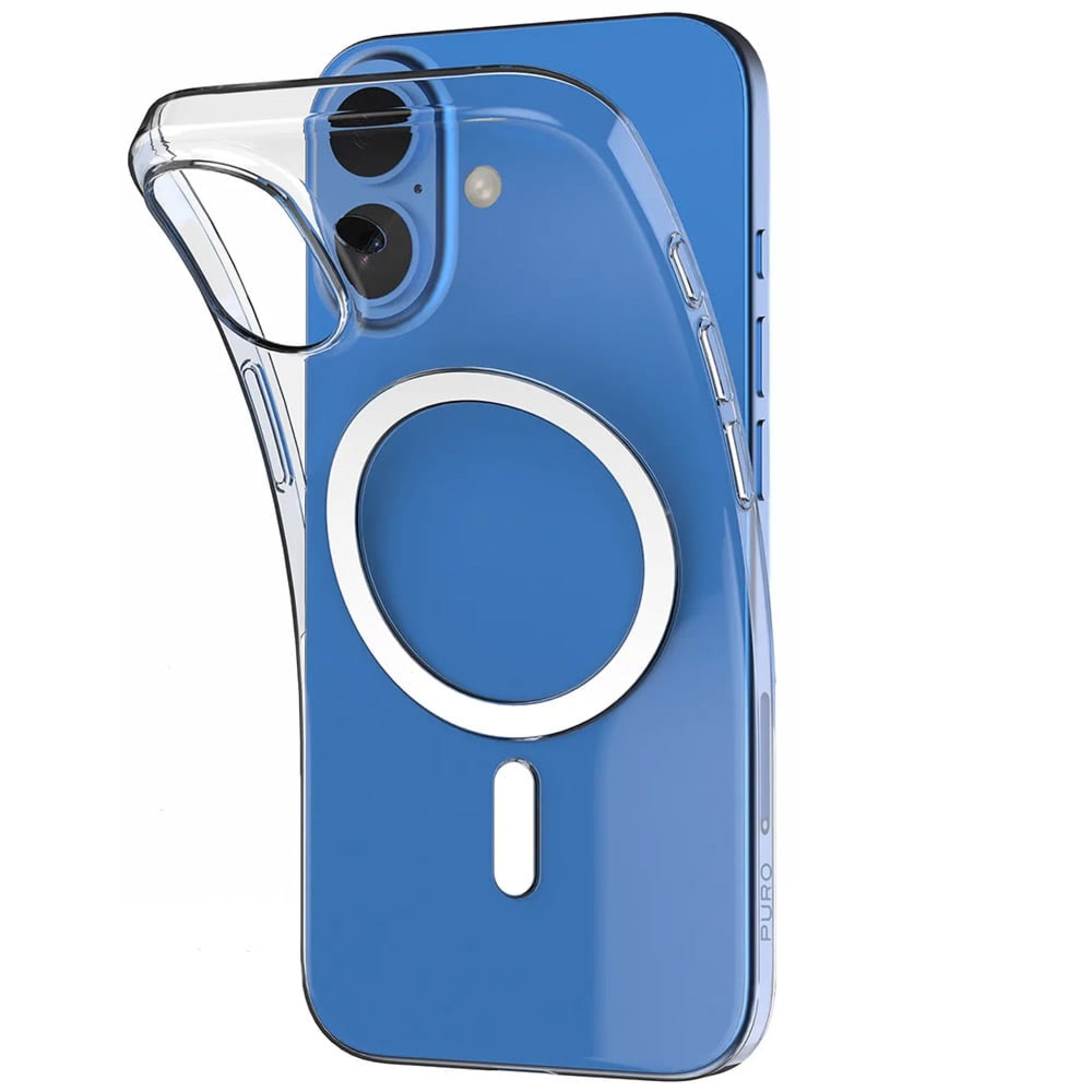 OUTLET: Etui Puro 0.3 Nude Mag do iPhone 16, przezroczyste