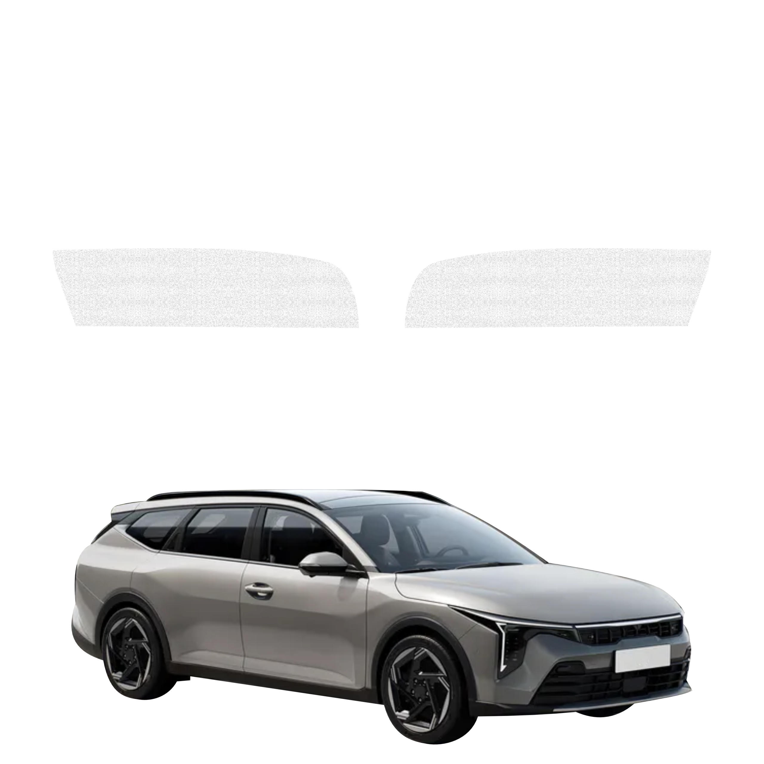 2w1 Biała powłoka techniczna Grizz Protector na próg bagażnika Kia K4 Kombi (2026)