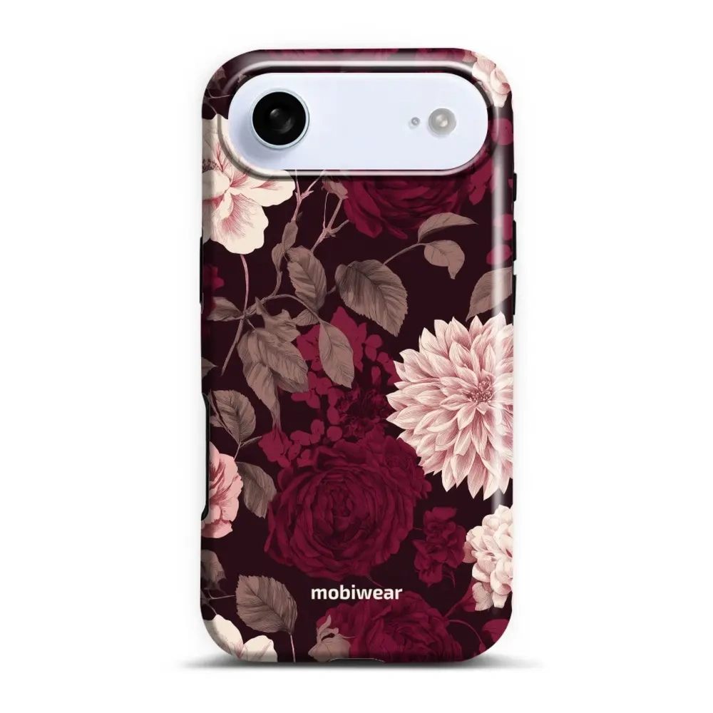 Etui ochronne do iPhone Air, Mobiwear Elite Pro, wino i dalie