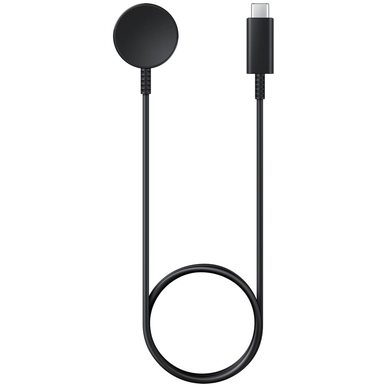 Image of OUTLET: Ładowarka indukcyjna do smartwatchy Samsung Fast Charger Galaxy Watch 3 / 4 / 5, Galaxy Active / Active 2, czarna