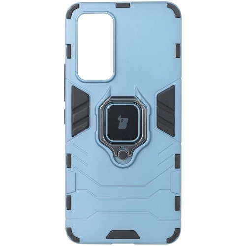 Image of Etui Bizon Case Armor Ring do Xiaomi 12 Lite, niebieskie