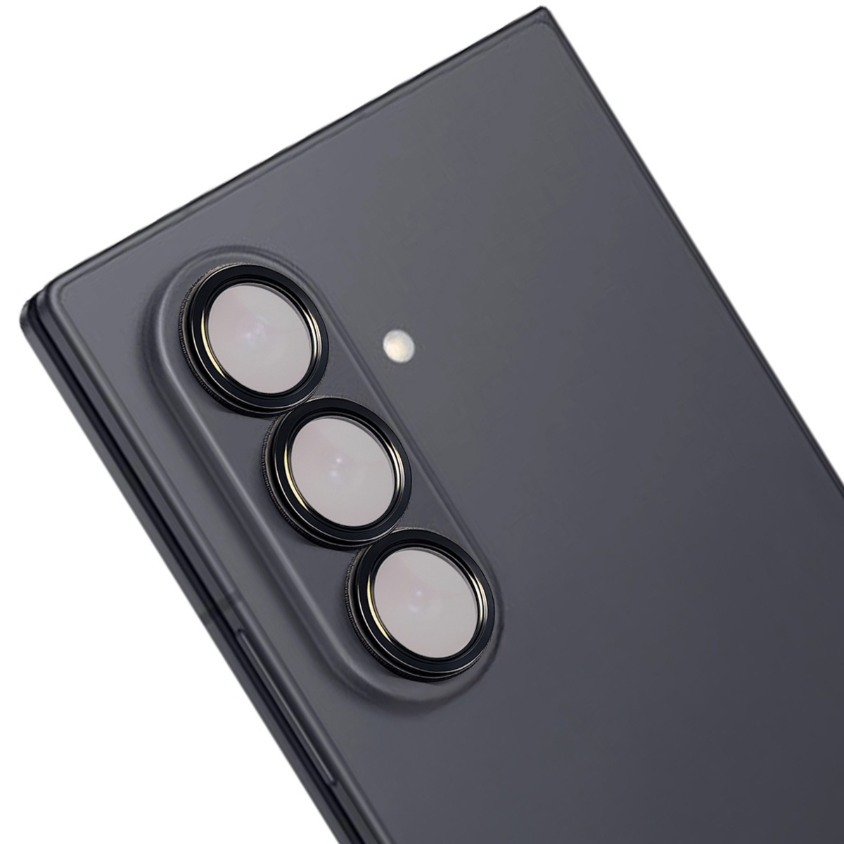 Szkło na aparat Bizon Glass Snap Lens do Galaxy Z Fold8 Ultra, 1 zestaw, czarna ramka